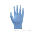 Hespax Custom Working Gloves Anti-cut Safety PU Coated